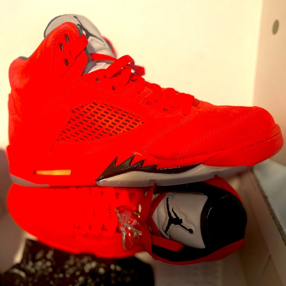 2017 Air Jordan 5 Retro 'Red Suede'